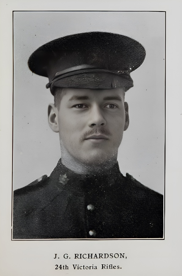 2022 11 17WesCross MacdonaldWWI RichardsonJuliusFromMacdonaldCollegeMagazineSpring1915